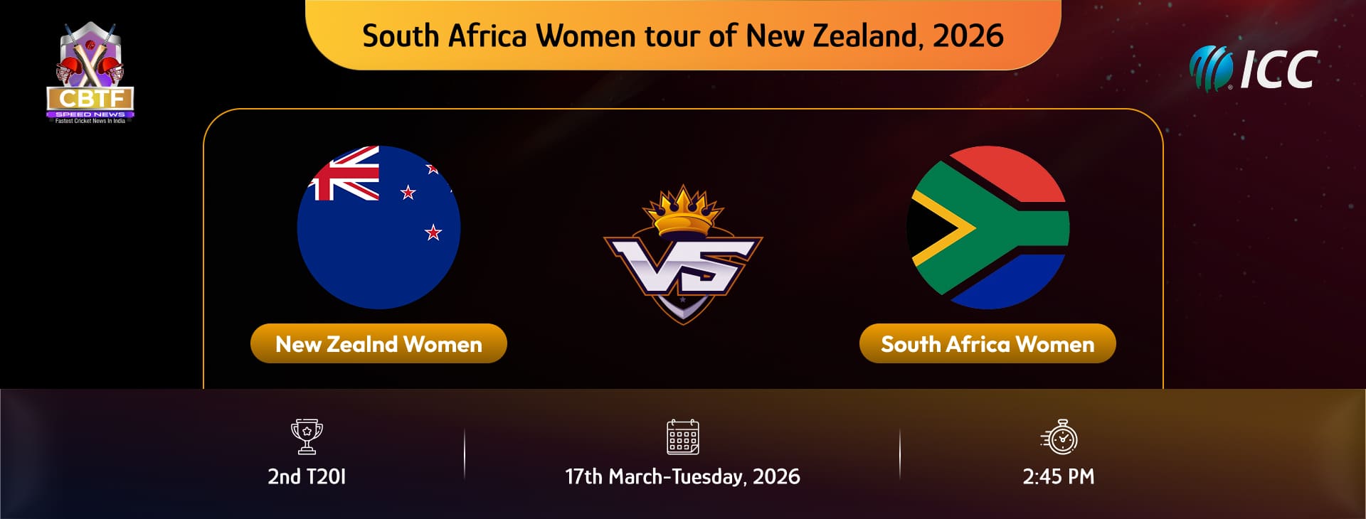South Africa Women tour of New Zealand, 2026, New Zealand Women vs South Africa Women, 2nd T20I, South Africa Women Won By 18 Runs