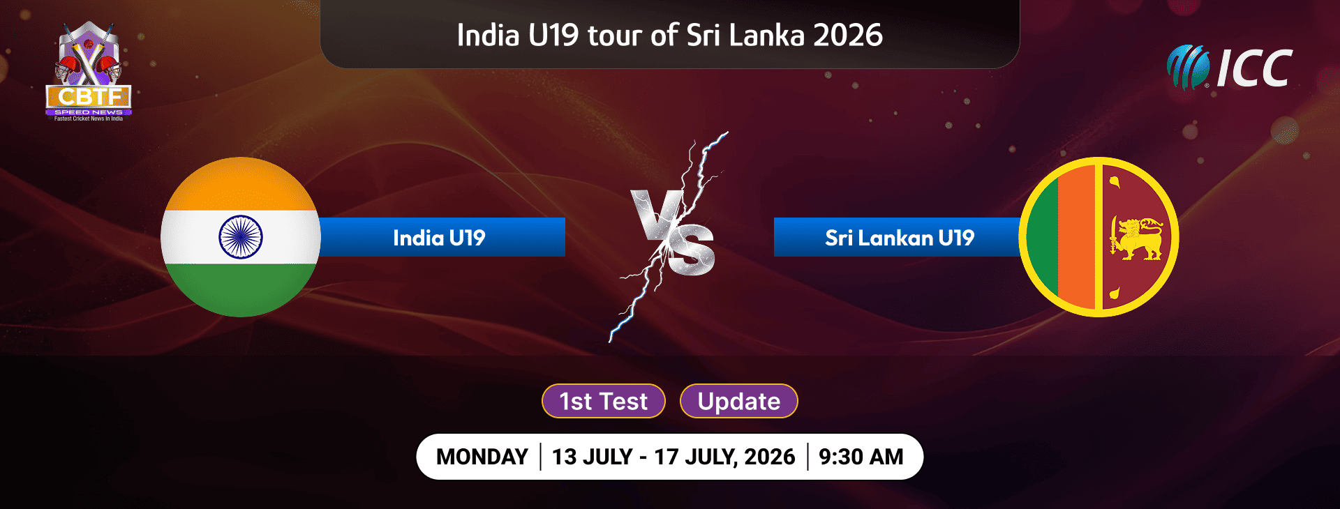 India U19 tour of Sri Lanka 2026, Sri Lanka U19 vs India U19, 1st Test, Day 3, Match Update, India Under 19 Trail By 46 Runs