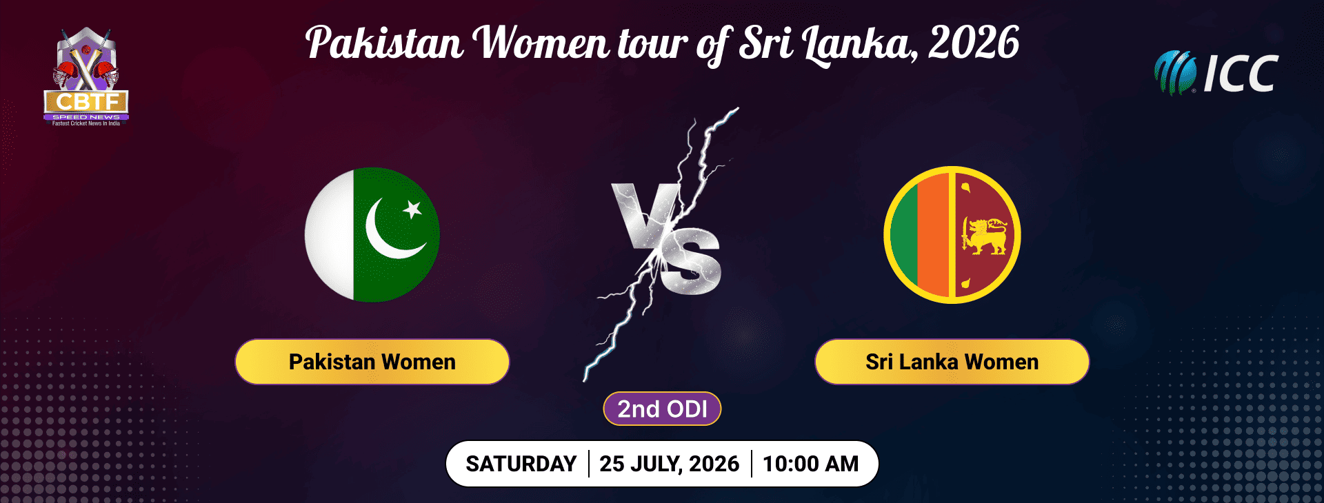 Pakistan Women Tour of Sri Lanka, 2026, Sri Lanka Women vs Pakistan Women, 2nd ODI, Sri Lanka Women Won By 8 Wickets