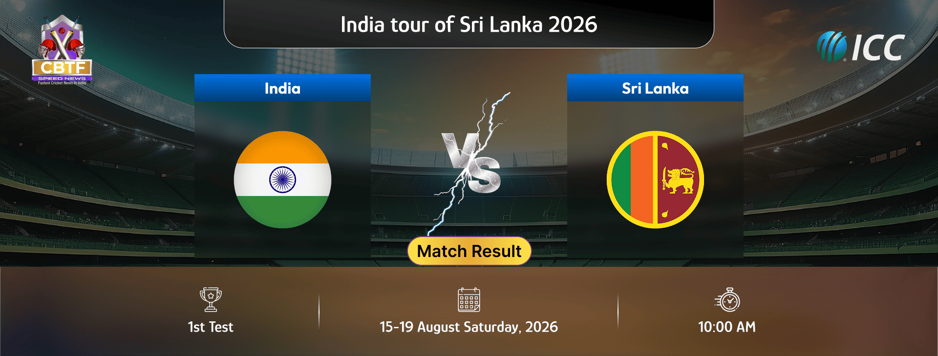 India tour of Sri Lanka 2026, Sri Lanka vs India, 1st Test, Day 5, Match Result, India Won By 165 Runs