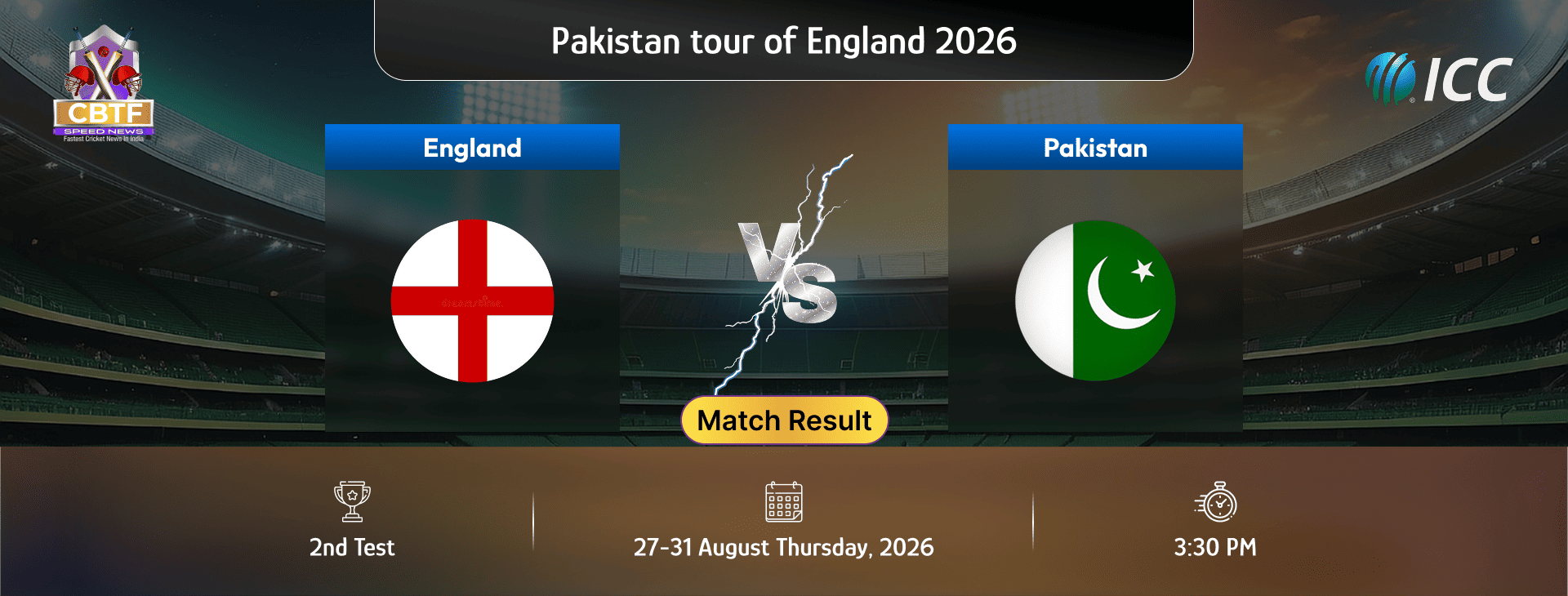 Pakistan tour of England 2026, England vs Pakistan, 2nd Test, Day 4, Match Result, England Won By 194 Runs