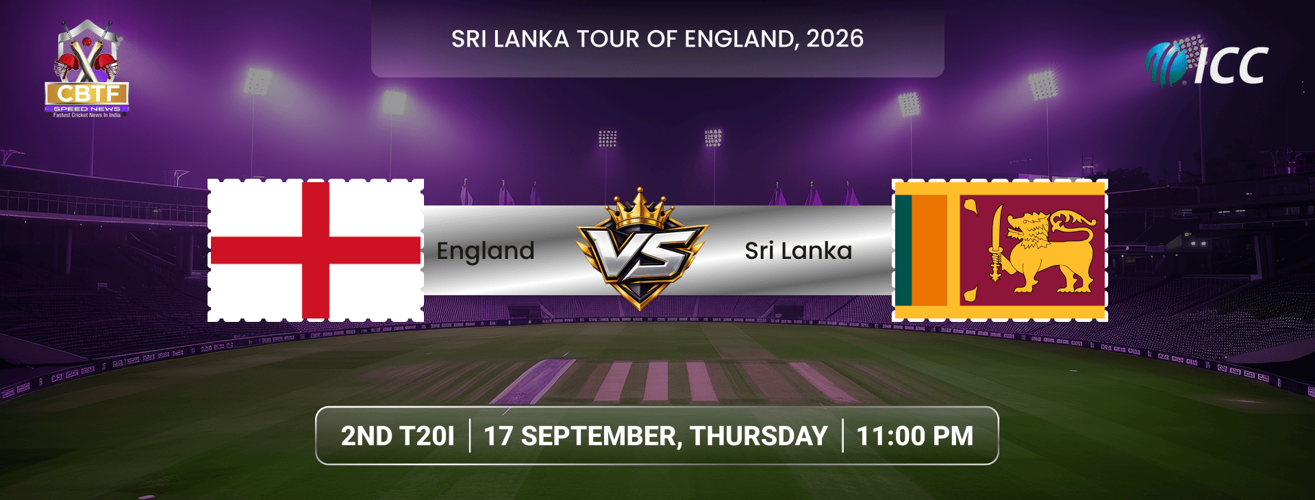 Sri Lanka tour of England, 2026, England vs Sri Lanka, 2nd T20I, England Won By 6 Wickets