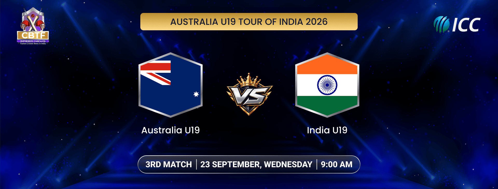 Australia U19 tour of India 2026, India U19 vs Australia U19, 3rd ODI, India Under 19 Won By 6 Wickets