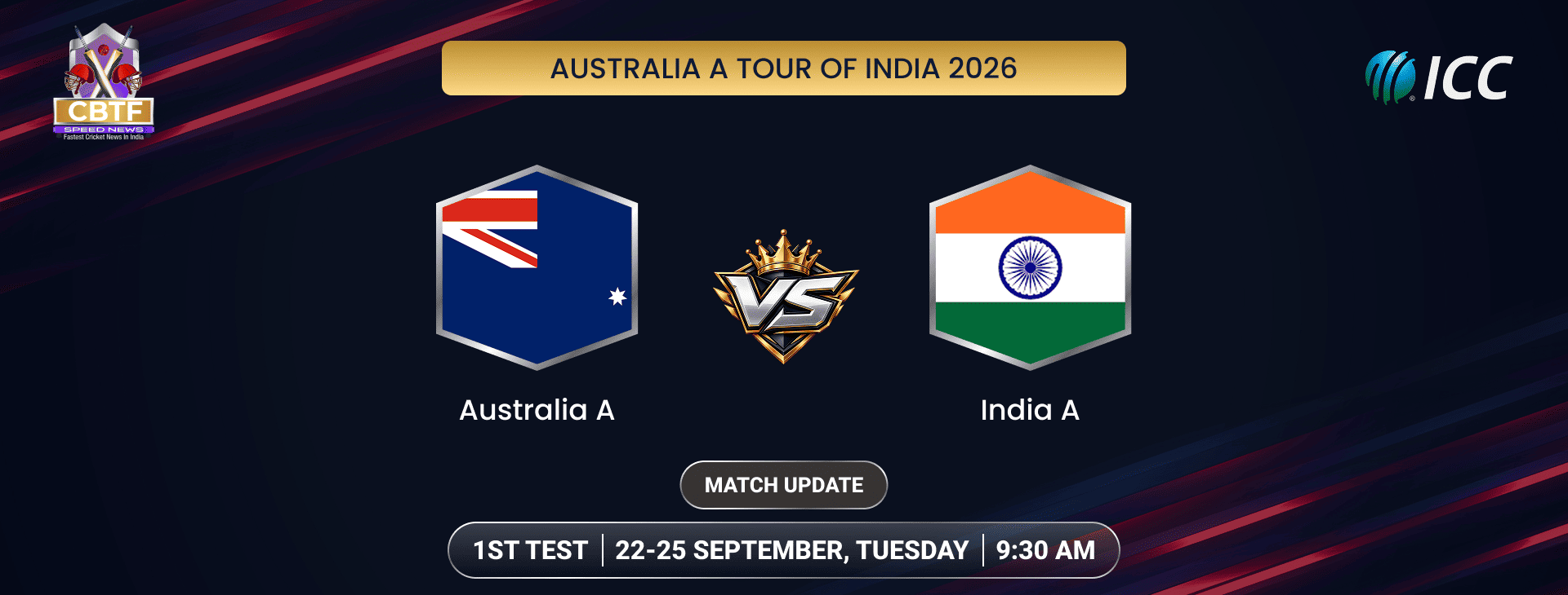 Australia A tour of India 2026, India A vs Australia A, 1st Test, Day 2, Match Update, Australia A Trail By 163 Runs