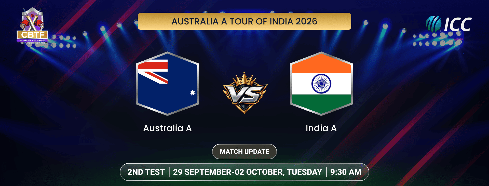 Australia A tour of India 2026, India A vs Australia A, 2nd Test, Day 1, Match Update, Australia A Chose to Bat